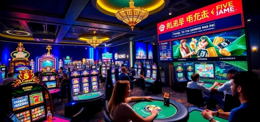 Engaging online gaming experience at dittytalk.com featuring vibrant casino games and lively players.